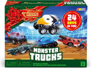 Christmas Advent Calendar with Monster Truck Toys Set