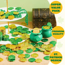 120Pcs St. Patrick’s Day Plastic Green & Gold Coins