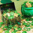 120Pcs St. Patrick’s Day Plastic Green & Gold Coins