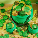 120Pcs St. Patrick’s Day Plastic Green & Gold Coins