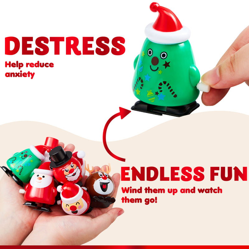 Joyin 18 Pack Christmas Wind Up Toy