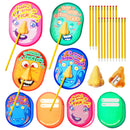 28Pcs 'I Pick Your Nose' Pencil Sharpener Set Kids Valentines Cards for Kids Gifts