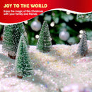 12 OZ Christmas Twinkles Snow, Plastic Artificial Snowflakes for Christmas