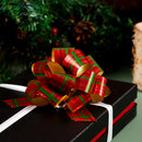 12 PCS Christmas Pull Bows with Ribbon 5inWide