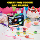 12 Pack LED Light Up Spinner Bracelets, Glow in The Dark Fidget Party Favors