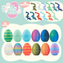 12 Pcs 3D Printed Dragon Eggs Toys for Easter Party, Egg Hunt & Classroom Prizes