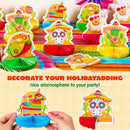 12Pcs Cinco de Mayo Honeycomb Table Centerpieces