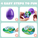 12 Pcs Easter Eggs Jigsaw Puzzle for Egg Hunt & Party Favors