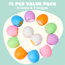 12Pcs Easter Eggs Squishy Bunny Chicks Squishy Stress Relief Toys