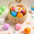 12Pcs Easter Eggs Squishy Bunny Chicks Squishy Stress Relief Toys