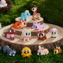 12Pcs  Eggs Prefilled with 3D Printed Big Eye Animal Toys For Kids Party Favors