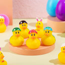 12Pcs 3.15in Easter Rggs Filled with Rubber Toys for Easter Egg Hunt