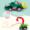 12Pcs 3.2in Pull Back Cars Prefilled Easter Eggs for Easter Egg Hunt