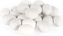 12 Pcs Unpainted White Wooden Easter Eggs for DIY Crafts & Party Favors