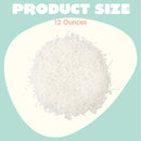 12oz (340g) Easter Grass, White Recyclable Paper Grass for Easter Egg Hunt