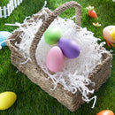 12oz (340g) Easter Grass, White Recyclable Paper Grass for Easter Egg Hunt