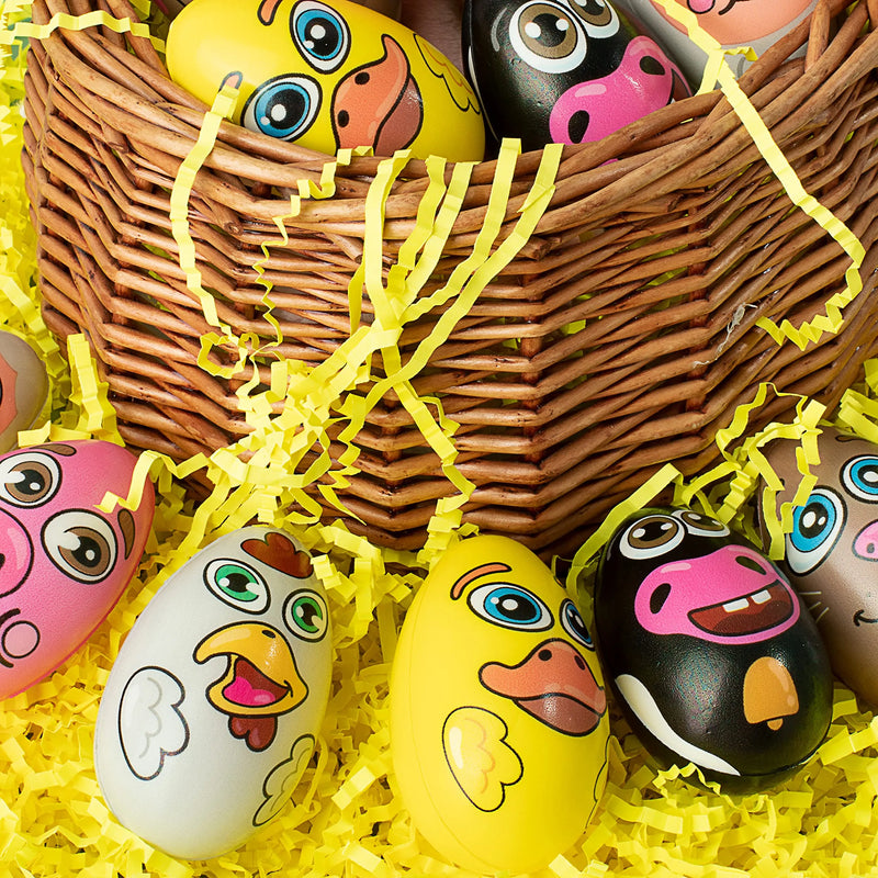 12Pcs Characters Squishy Easter Eggs