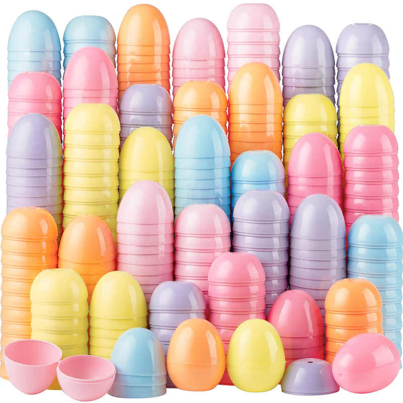 144Pcs Pastel Easter Egg Shells 2.3in