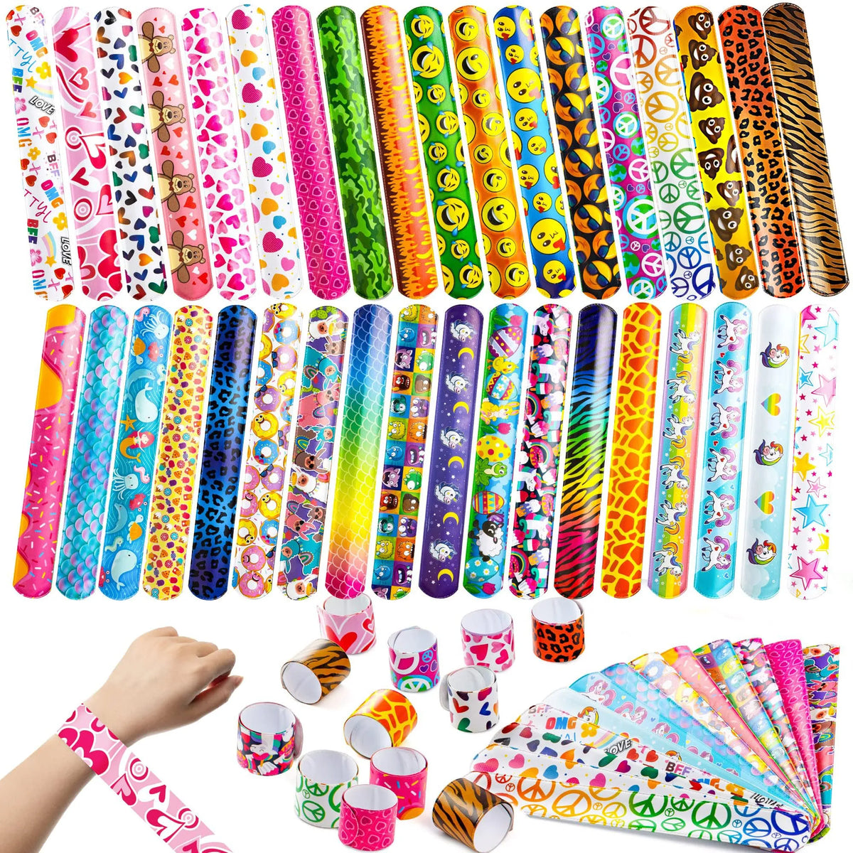 Slap Bracelets Wristbands - Joyin