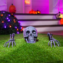 Skeleton Yard Stake Dark, 3 Pcs