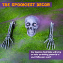 Skeleton Yard Stake Dark, 3 Pcs