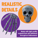 Skeleton Yard Stake Dark, 3 Pcs