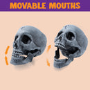 Skeleton Yard Stake Dark, 3 Pcs