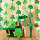 14Pcs St Patrick Shamrock Hanging Decorations