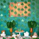 14Pcs St Patrick Shamrock Hanging Decorations