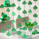 14Pcs St Patrick Shamrock Hanging Decorations
