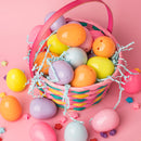 150Pcs 2.3in Colorful Bright Plastic Pastel Easter Eggs for Easter Hunt