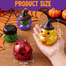 JOYIN 8 Pcs Halloween Glitter Squishy Toys