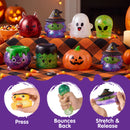 JOYIN 8 Pcs Halloween Glitter Squishy Toys