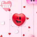 15pcs Valentines Day Smile Face Squishy Heart Stress Ball