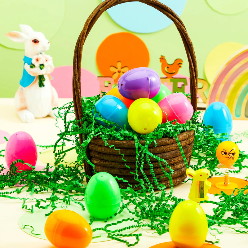 160Pcs 2.3in Assorted Toys Pre-filled Easter Eggs for Easter Egg Hunt