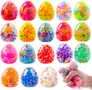 18pcs Multicolor Easter Eggs Stress Ball, Easter Balls Filled