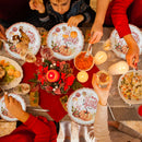 168 Pcs Thanksgiving Disposable Paper Plates, Dinnerware Set