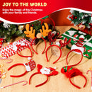 16PCS Christmas Holiday Cute Headbands, Great Fun and Festive