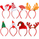 16PCS Christmas Holiday Cute Headbands, Great Fun and Festive