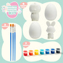 16Pcs Blank Easter Animal Character Squishy Toys