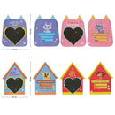 16Pcs Kids Valentines Cards with Dog and Cat Figure Toys-Classroom Exchange Gifts