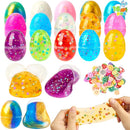 16 Pcs Prefilled Slime Easter Eggs for Kids Party & Hunt