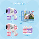 JOYIN 2 Kids Bubble Guns with 4 Bottles Solution, Automatic Bubble Machine Gun with 8 Holes for Kids, Adults, Summer Toys, Easter Basket Stuffers