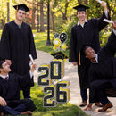 2.8FT Graduation Black & Gold Yard Sign Class of 2026,  Graduation Decorations For High School College Graduation Supplies