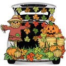Halloween Scarecrow Pumpkin Trunk or Treat Car Decor Kit