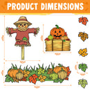 Halloween Scarecrow Pumpkin Trunk or Treat Car Decor Kit