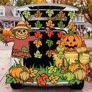 Halloween Scarecrow Pumpkin Trunk or Treat Car Decor Kit
