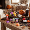 JOYIN 60 Pcs Halloween Mochi Squishy Toys Bulk - Non-Candy Trick or Treat Party Favors & Classroom Prizes