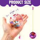 JOYIN 6 Pcs Halloween LED Light Up Bouncy Balls with Wrist Strap