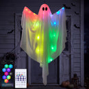 JOYIN 47 Inch Glowing Halloween Hanging Ghost with RGB Lights & Remote